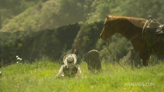 Brooke Ballentyne Fucks A Hired Ranch Hand By The Fireside Outdoors
