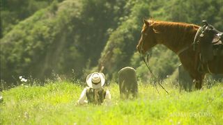 Brooke Ballentyne Fucks A Hired Ranch Hand By The Fireside Outdoors