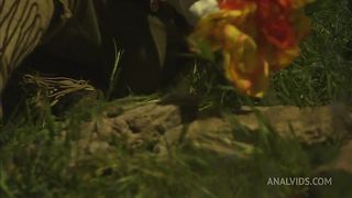 Brooke Ballentyne Fucks A Hired Ranch Hand By The Fireside Outdoors