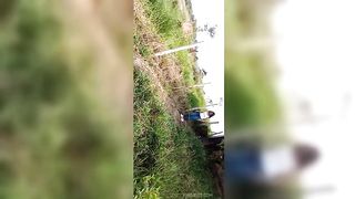 Venuslatina2 - gran mamada al aire libre.. cum facial