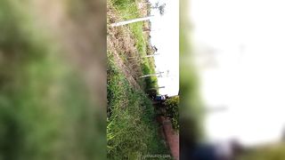 Venuslatina2 - gran mamada al aire libre.. cum facial