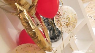 Home entertainment with Teen Lina Shisuta