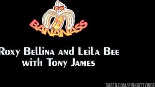 Bellina, Roxy Taggart And Leila Bee Have A Marshmallow Fluff Infused 4 Way