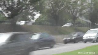 Brunette Brazilian Gets A Big Dick Inside Her Asshole