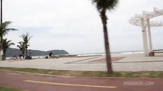 Blonde Curvy Brazilian Chick Sucks Dick And Gets Fucked Up The Ass