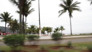 Blonde Curvy Brazilian Chick Sucks Dick And Gets Fucked Up The Ass