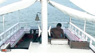 Petite latina Jessica Baya assfucked by a huge black cock