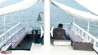 Petite latina Jessica Baya assfucked by a huge black cock