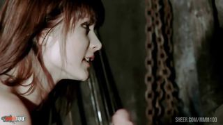 Hot redhead Theodora Ferrari sodomized