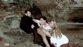 Sunny Jay and Valery Hilton in a hot threesome with Alain Deloin