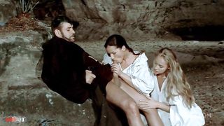 Sunny Jay and Valery Hilton in a hot threesome with Alain Deloin