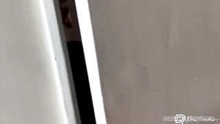 I couldn't stand it and sat on the painter's dick