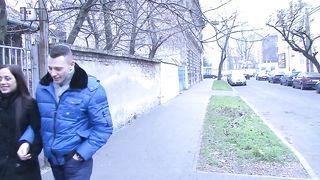 Sexy Babe Takes on Two Cocks