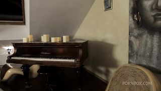 Cute brunette teen loves anal