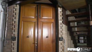Gabriela and Rayla: double fuck and threesome with the slave