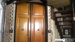 Gabriela and Rayla: double fuck and threesome with the slave