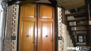 Gabriela and Rayla: double fuck and threesome with the slave
