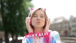 First Triple TP with babyface beauty Alice Klay