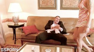 Anal threesome fucking blonde and brunette sluts