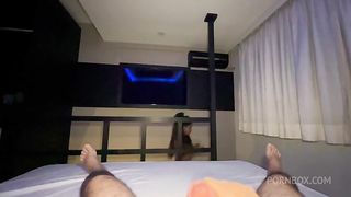 ABRI TESTE PRA ATRIZ PORNO, APARECEU ESSA MORENA DELICIOSA, CHUPOU GOSTOSO E FEZ UM BEIJO GREGO DOS MELHORES