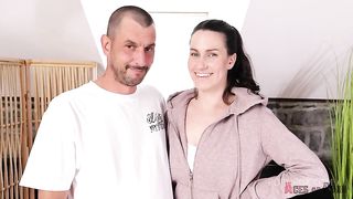 Aces of Porn - a Big Breasts Supermodel is Getting Anal Drilled Passionately at Yoga Class.