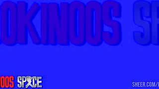 JOY KAREN OFF, FULL BODY OILED SHOWING OFF, BEFORE TO BE FUCKED CREAMPIE AT KOKINOOS SPACE