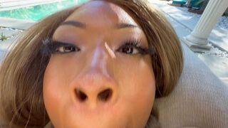 WRECKING THE TIGHT PUSSY OF LANA GEE IN MY POV