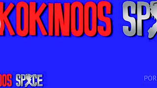 CREAMY STANDING CLOSE-UPS, AND BAREBACK FUCKING WITH JOY KAREN OFF, AT KOKINOOS SPACE