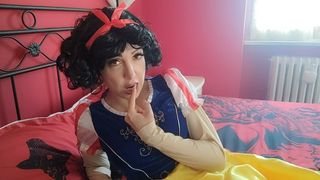 Chantal Channel as burpin snowhite so wet and hot
