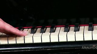 Anal Fucking Hot Brunette in Red