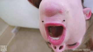 Isabella Both - Thirsty slut gets SOLID ANAL - SLOPPY DEEPTHROAT FACEFUCK