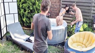 Jadilica (formerly Leo Ahsoka) Outdoor anal scene BTS - 2nd Cam angle BONUS FOOTAGE