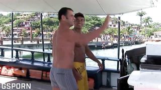 Hot anal sex on boar for the ass of big booobs brunette