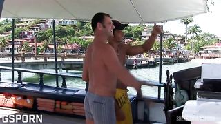 Hot anal sex on boar for the ass of big booobs brunette