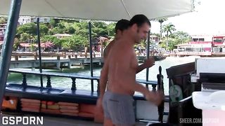 Hot anal sex on boar for the ass of big booobs brunette