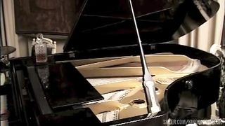 2 HARD COCKS FOR THE HORNY PIANIST