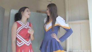 Lesbian Cheerleaders Cassandra Nix And Mary Jane Johnson Lick Pussy.