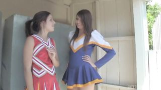 Lesbian Cheerleaders Cassandra Nix And Mary Jane Johnson Lick Pussy.