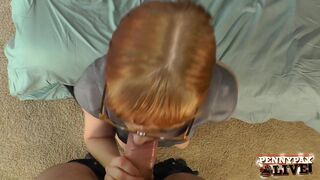 PENNY PAX SWALLOWS ALEX LEGEND S LOAD AFTER THE SLUTTIEST BLOWJOB!