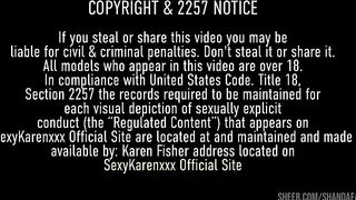 It Looks Like Mature Karen Fisher Is Such A Foot Fetish Maniac!