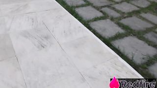 Novata Carolina Carioca estreou fodendo no pelo com pirocudo e fez anal!