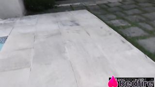 Novata Carolina Carioca estreou fodendo no pelo com pirocudo e fez anal!