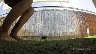 She started anal session solo, but ended up being fucked really hard in the ass!