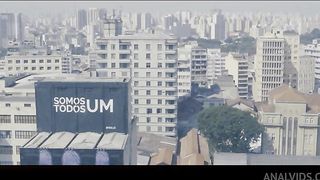 behind the scenes of the porn recording, with a lot of anal and two hot girls