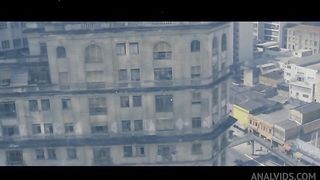 behind the scenes of the porn recording, with a lot of anal and two hot girls