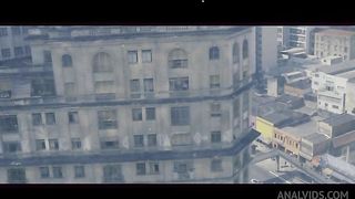 behind the scenes of the porn recording, with a lot of anal and two hot girls