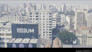 behind the scenes of the porn recording, with a lot of anal and two hot girls