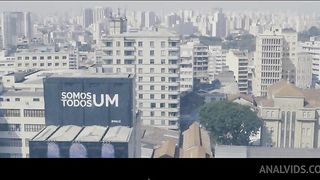 behind the scenes of the porn recording, with a lot of anal and two hot girls