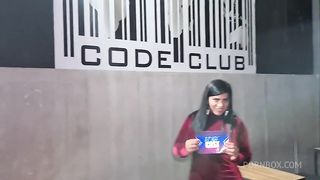 Fode Cast na CODE CLUB SWING - Enchendo a bucetinha apertadinha da carioca de porra Marcella Schultz