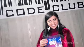 Fode Cast na CODE CLUB SWING - Enchendo a bucetinha apertadinha da carioca de porra Marcella Schultz